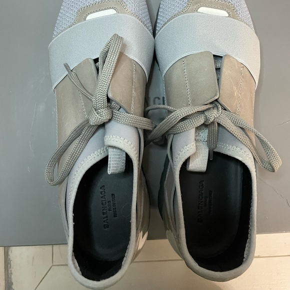 BALENCIAGA Grey runners SIZE 40 - Picture 6 of 7